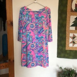 Patterned Lilly Pulitzer dress. Never worn!